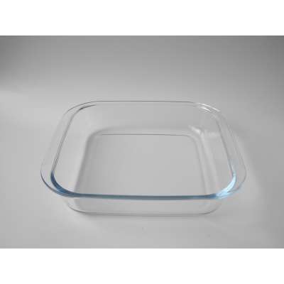 1000ml 1500ml 1800ml square borosilicate glass baking dish