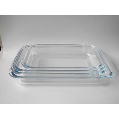 2.2Liter Rectangular Tempered Glass Bakeware